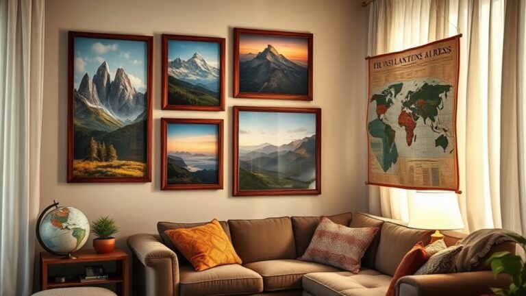 adventure themed wall decoration ideas