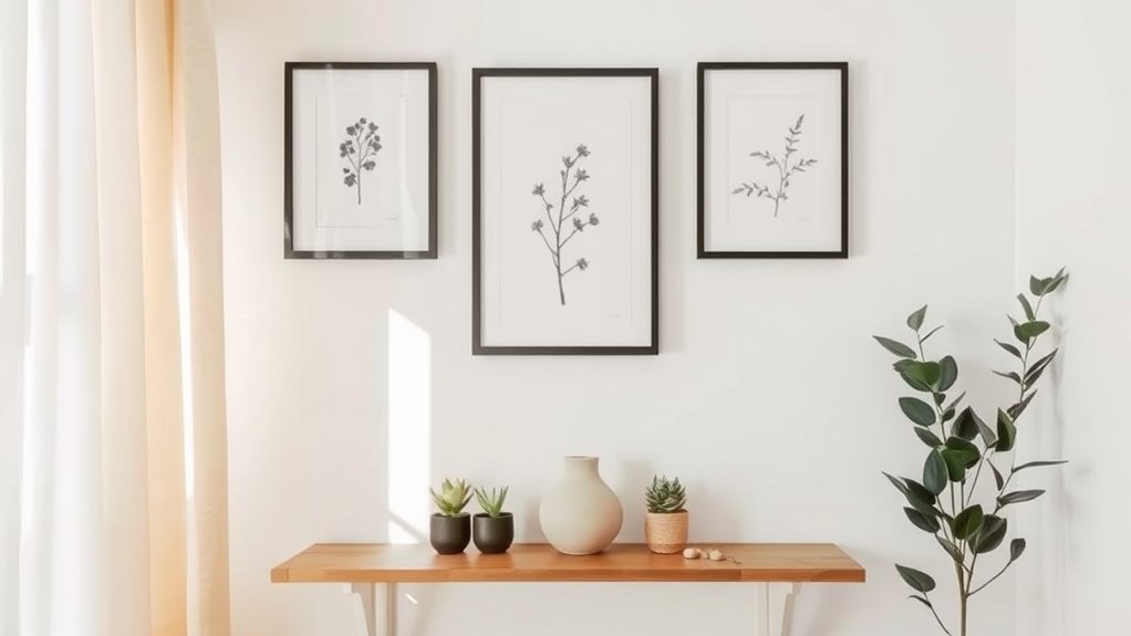 affordable minimalist wall decor