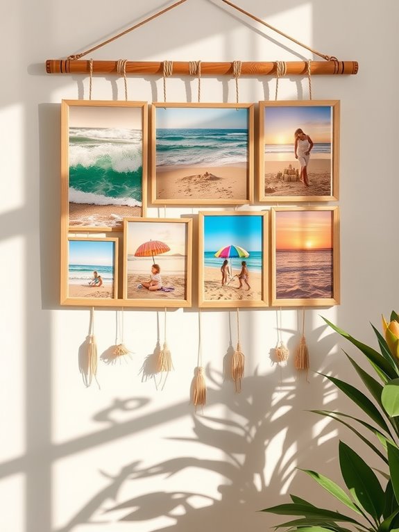 beach photography memory displays