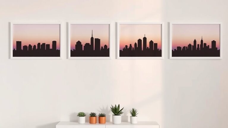 beginner cityscape wall decor