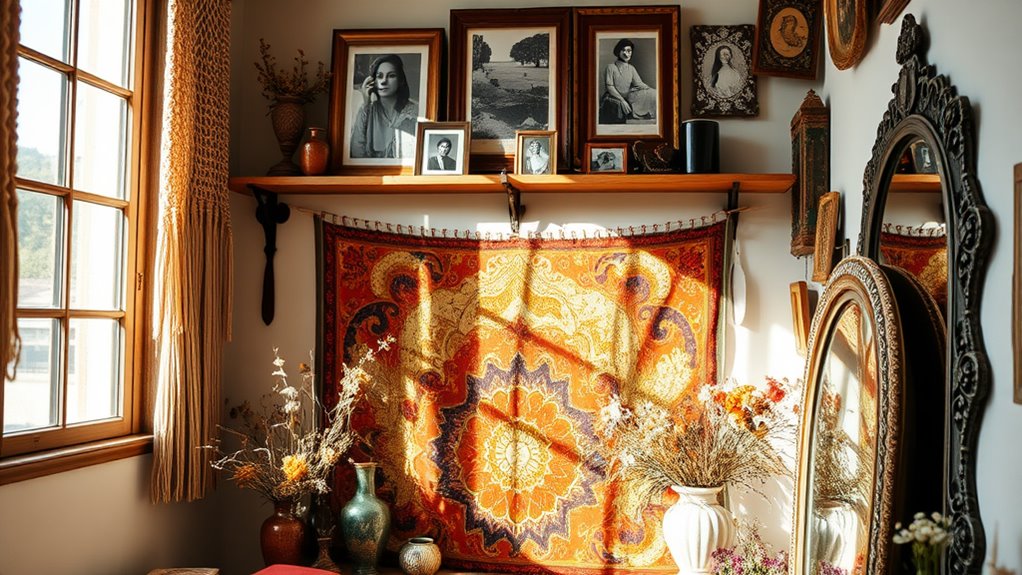 bohemian vintage wall decor