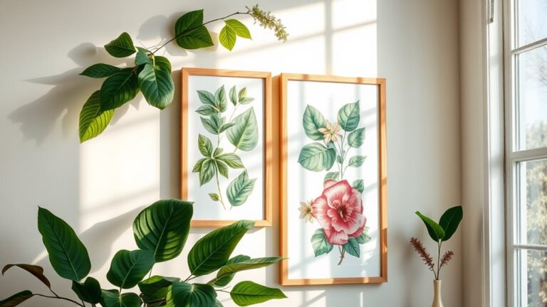 botanical wall art inspiration