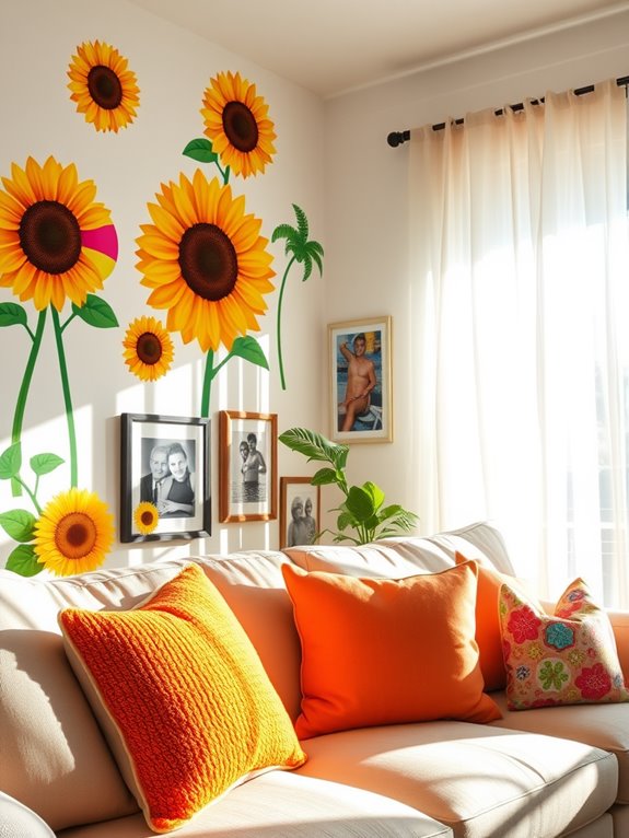 bright bold summer decor