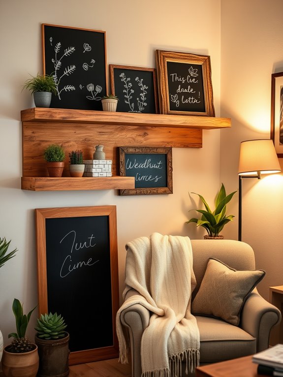 chalkboard crafting ideas available