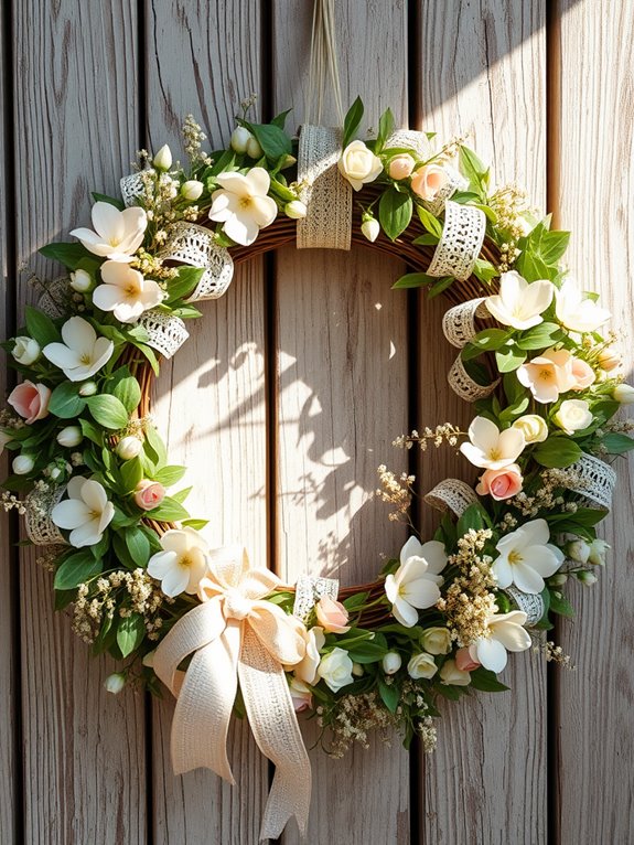 charming retro floral arrangements