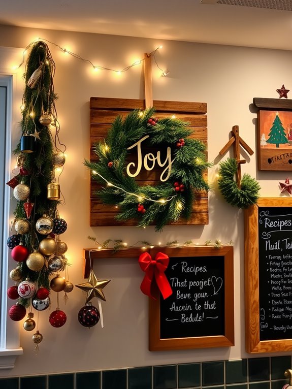 choosing christmas kitchen decor