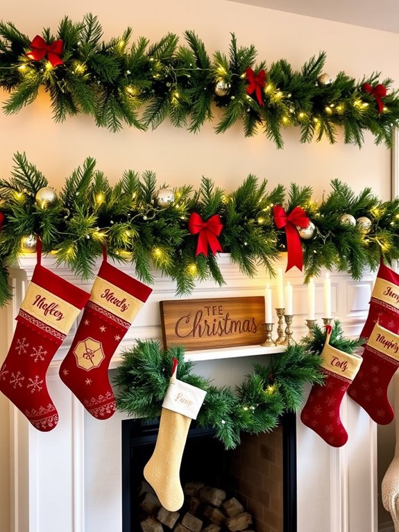 choosing christmas mantel decor