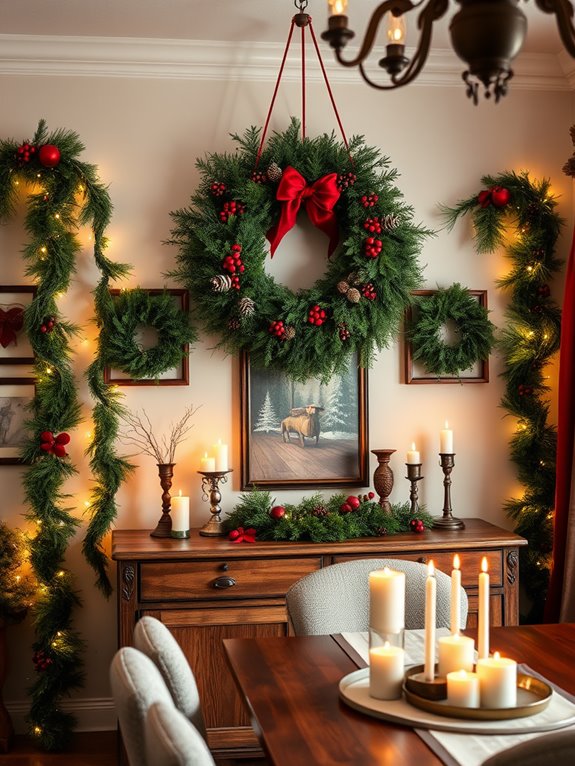 choosing christmas wall decor