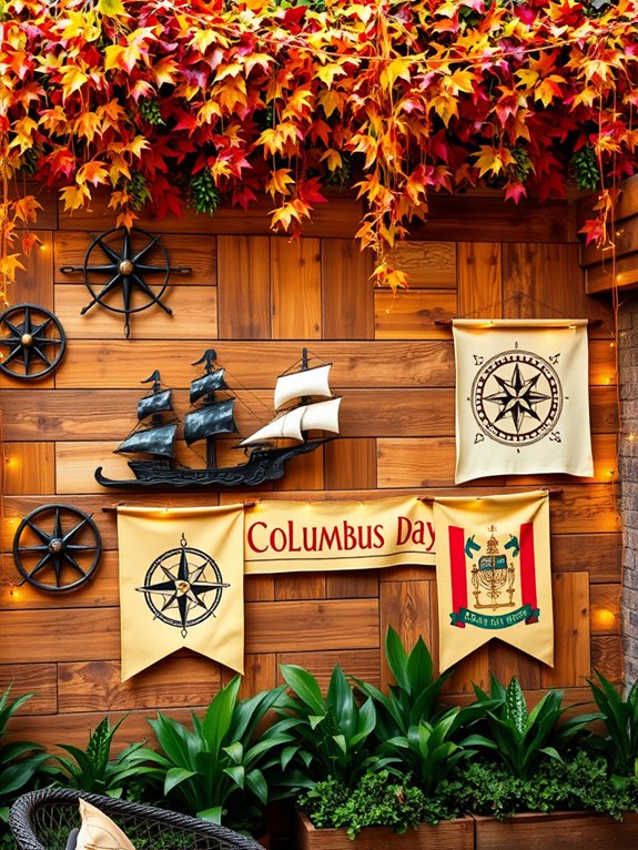 choosing columbus day decor