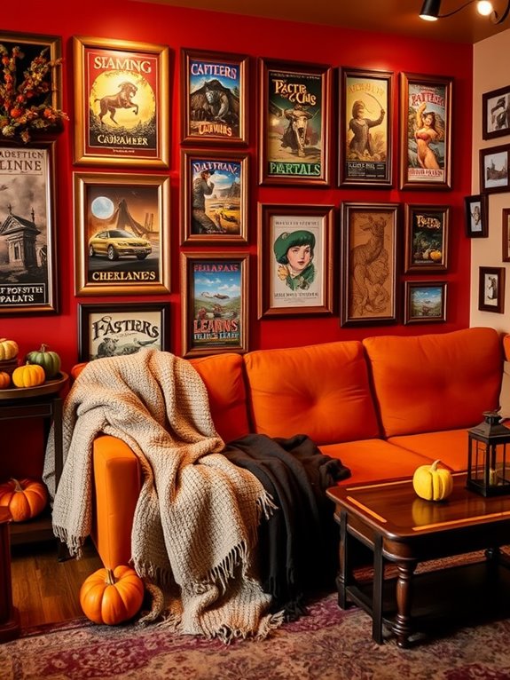 choosing fall game room decor