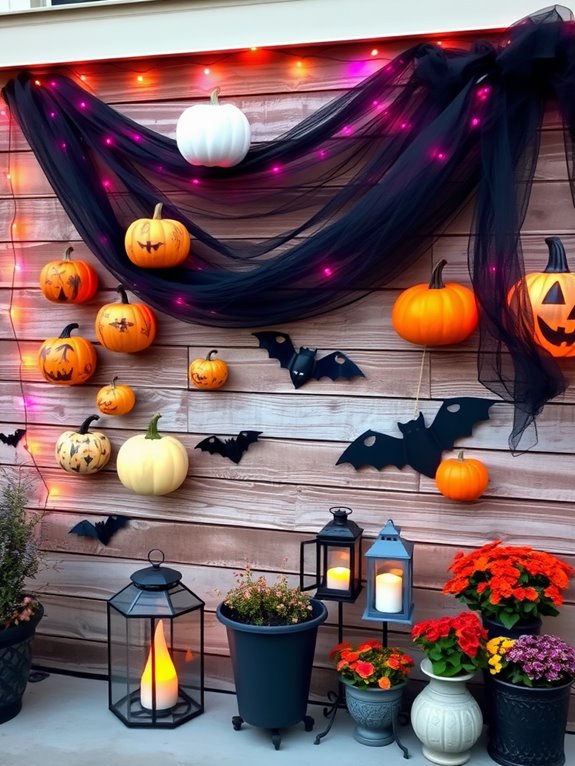 choosing halloween patio decor