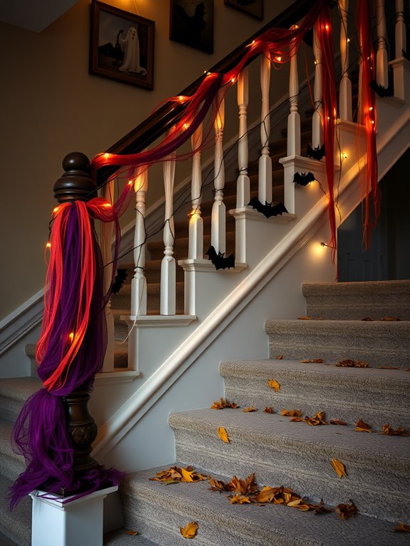 choosing halloween staircase decor