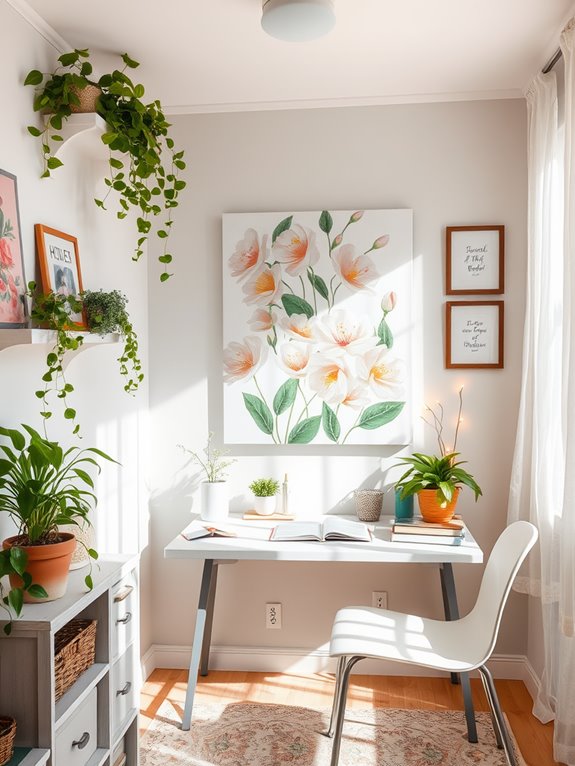 choosing spring wall decor