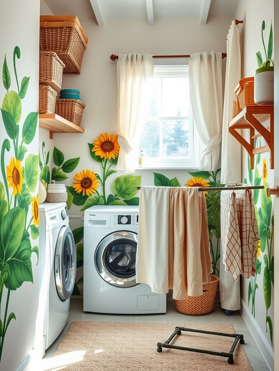 choosing summer laundry decor