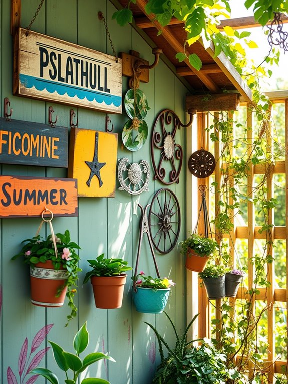 choosing summer shed decor