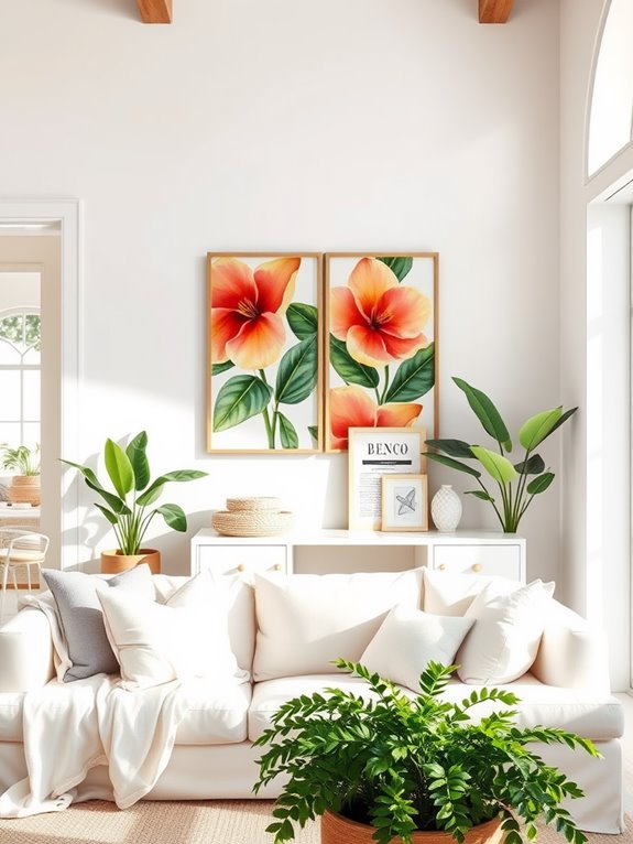 choosing summer wall decor