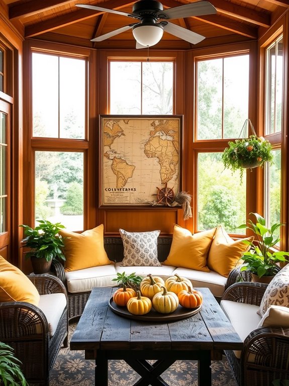 choosing sunroom wall decor