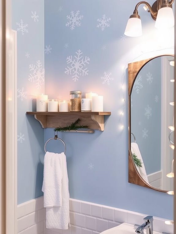 christmas bathroom decor tips