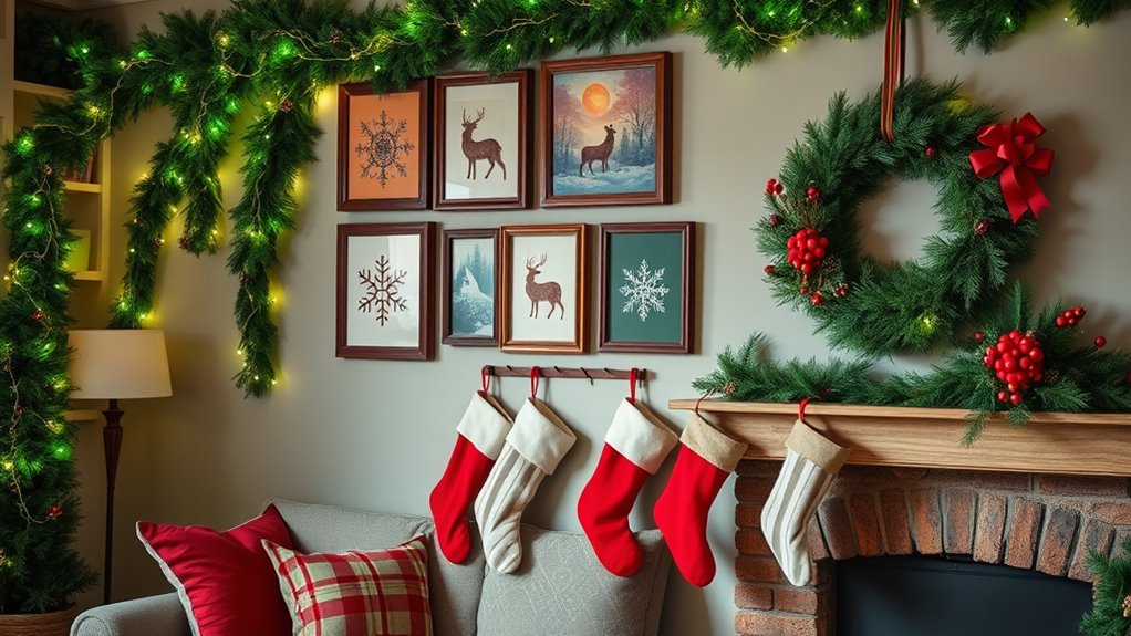 christmas living room decor