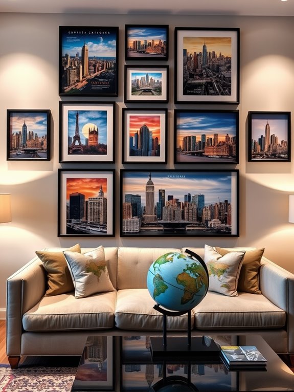 cityscape wall art prints