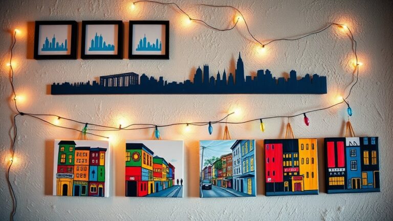 cityscape wall decor ideas