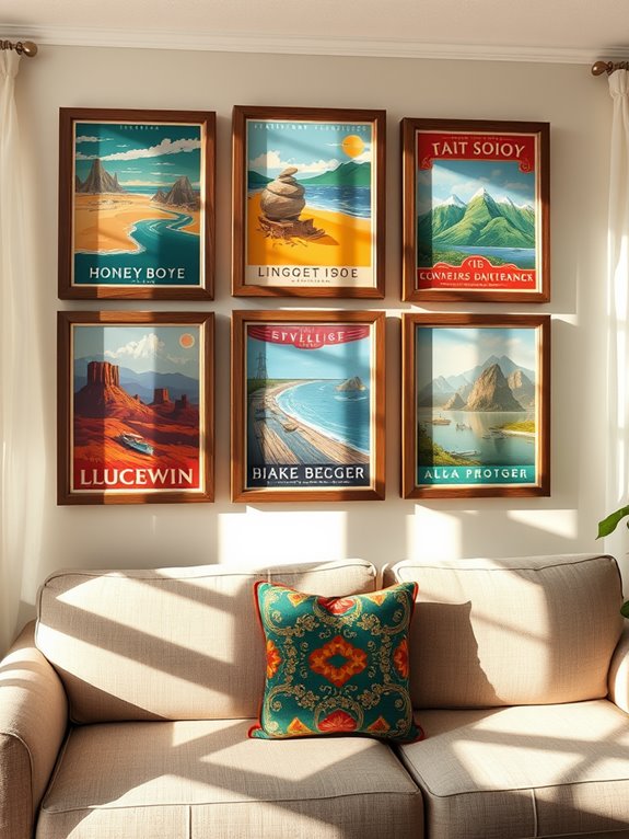 classic travel art prints