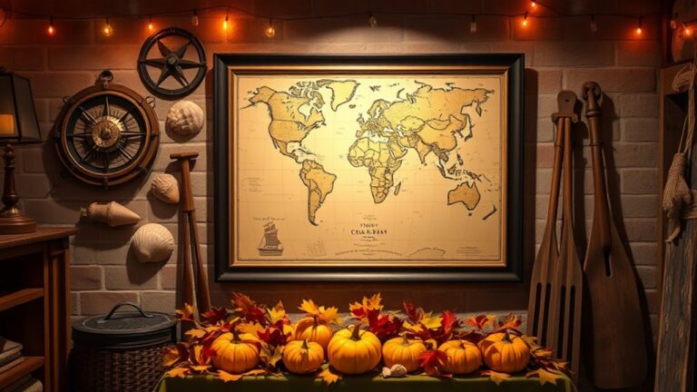 columbus day basement decor ideas