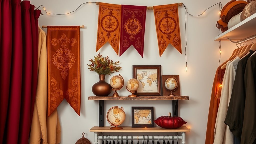 columbus day closet decor ideas