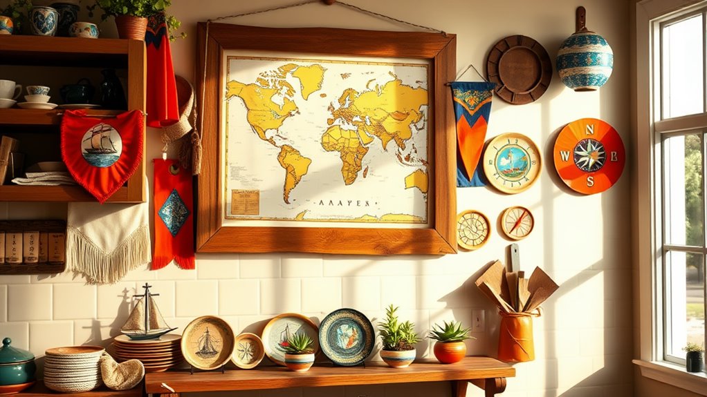 columbus day kitchen decor ideas