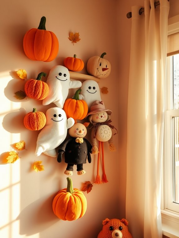 cozy autumn plush decor