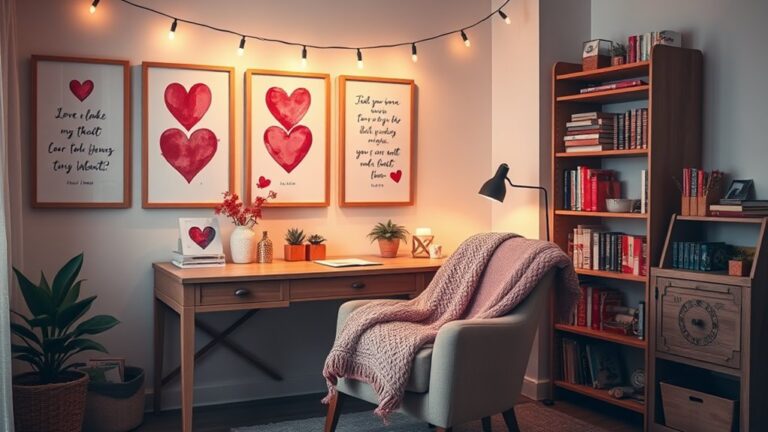 cozy valentine s day decor