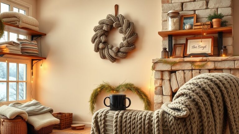 cozy winter wall decor