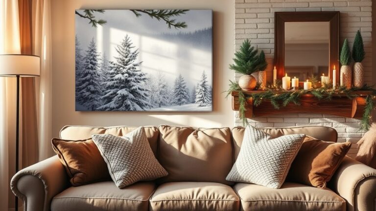 cozy winter wall decor