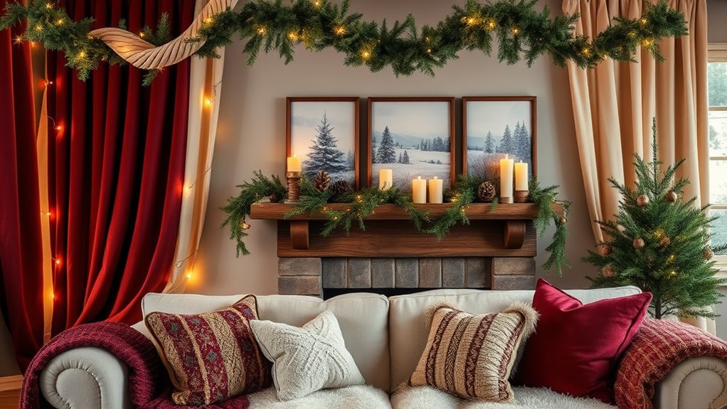 cozy winter wall decor