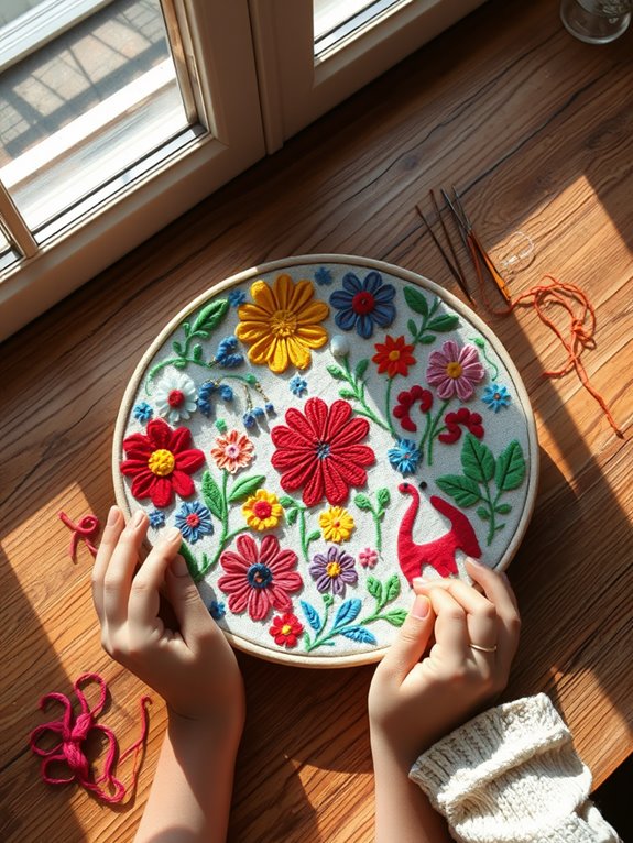 create a decorative plate