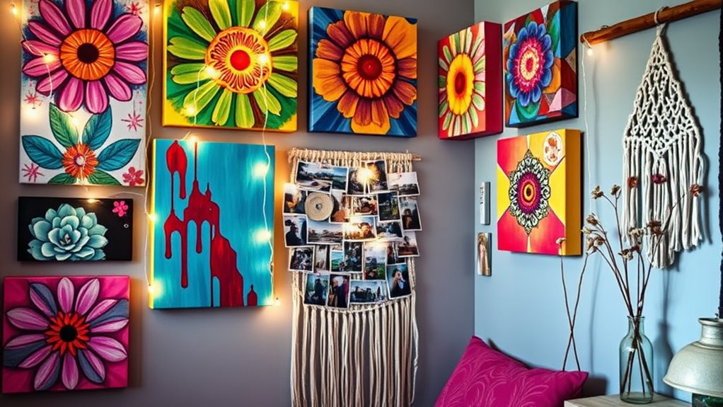 creative dorm room decor