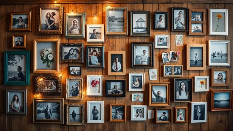 creative photo wall inspiration