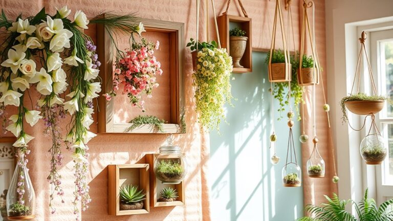 creative spring wall decor