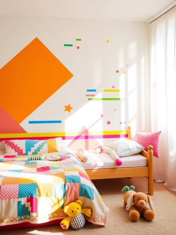 creative tape wall art