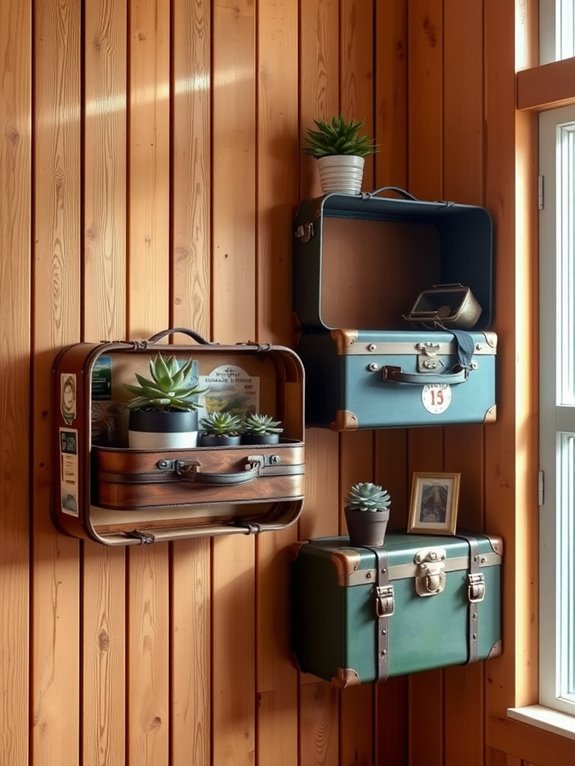 creative wall storage solution