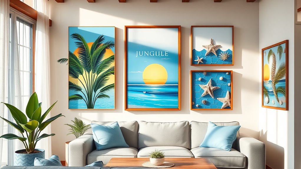 custom summer wall decor