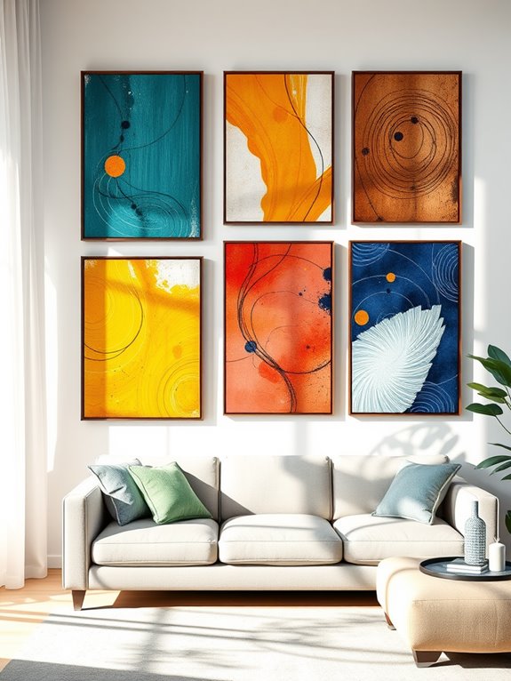 customizing abstract art choices