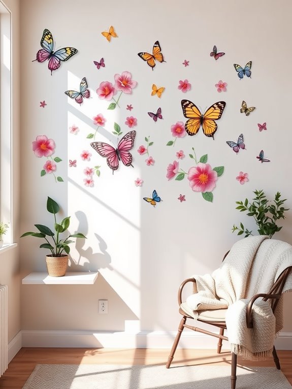 decorate with removable decals