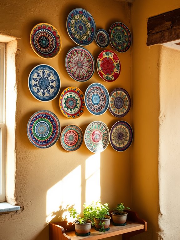 decorative plate display collection