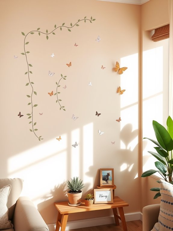 decorative wall art stickers