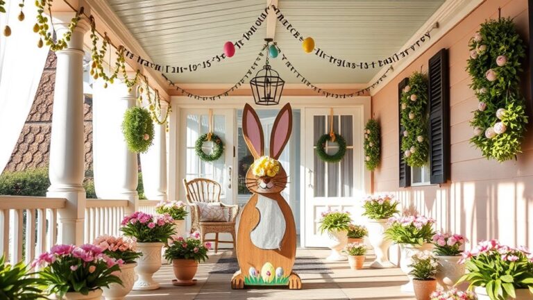 easter porch wall decor