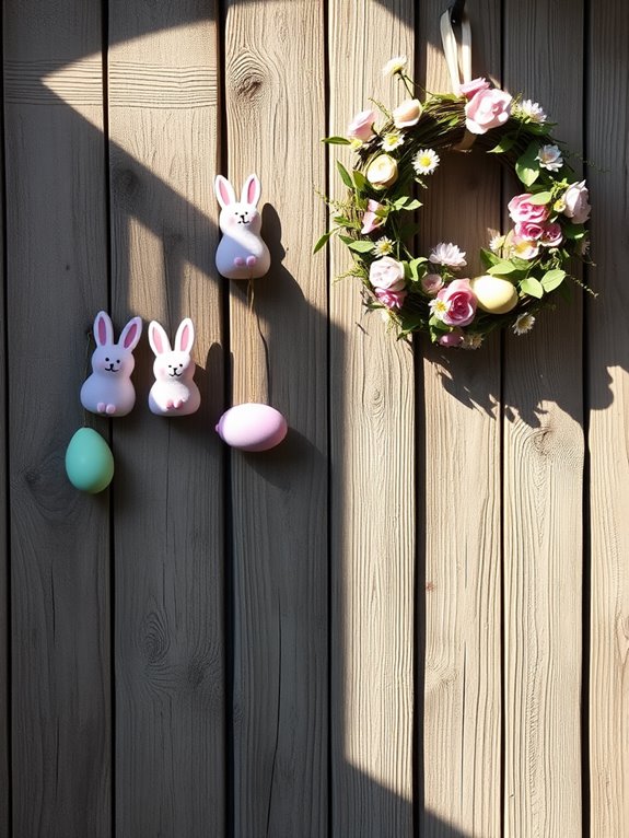 easter shed wall decor considerations