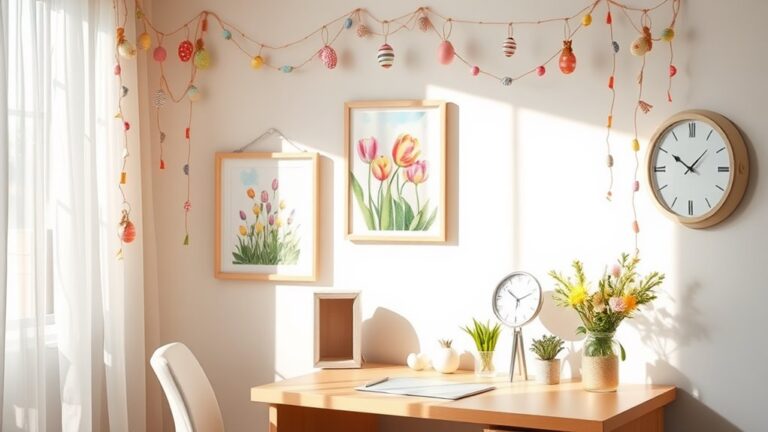 easter themed office wall decor