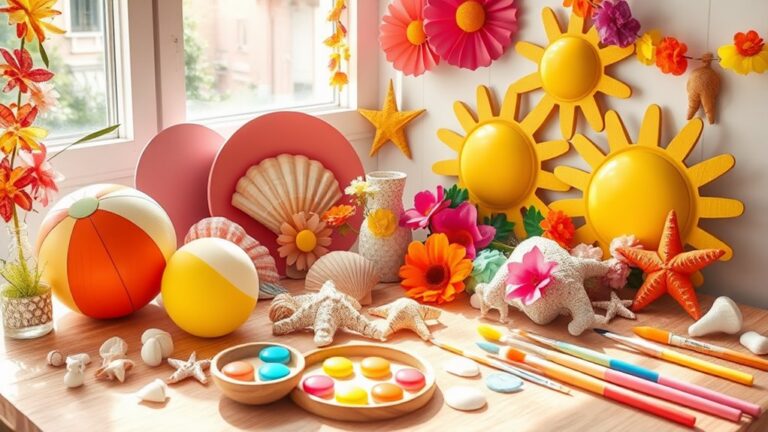 easy summer wall crafts