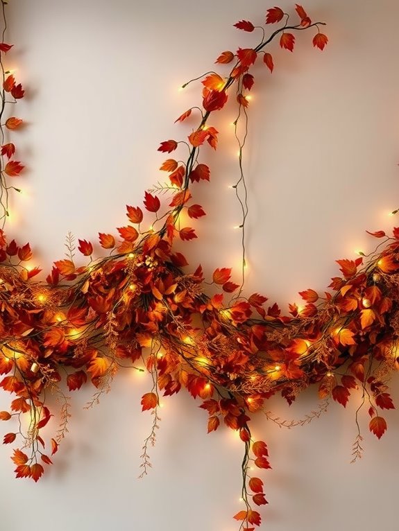 elegant visual garland decorations